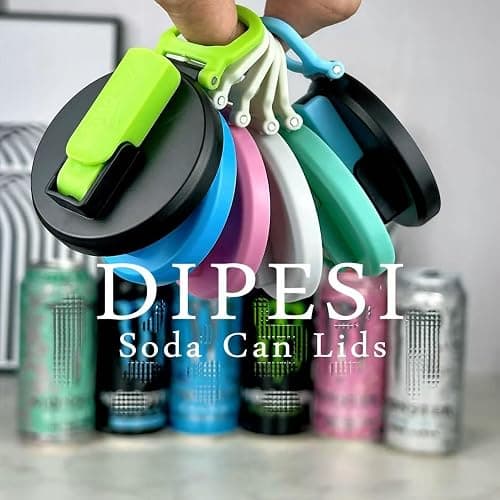 Pop Can Lids with Straws thumbnail 2