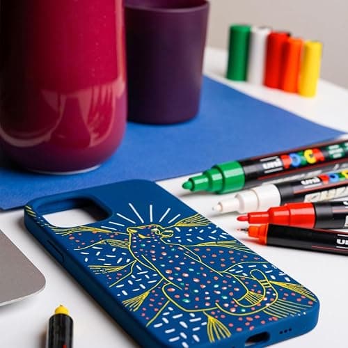 POSCA PC3M, 3 Marqueurs peinture base eau - Tout Support - Blanc | Uni Mitsubishi Pencil - Pointe fine conique 0,9-1,3mm. Couleurs couvrantes, permanentes sur surfaces poreuses thumbnail 6