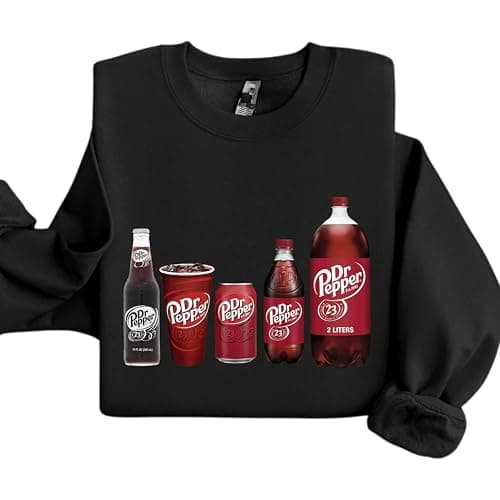 Dr P.epper Christmas Sweater Drinking Sweatshirt Dr P.epper Fan Shirt Soda Lover Gift Holiday Hoodie thumbnail 3