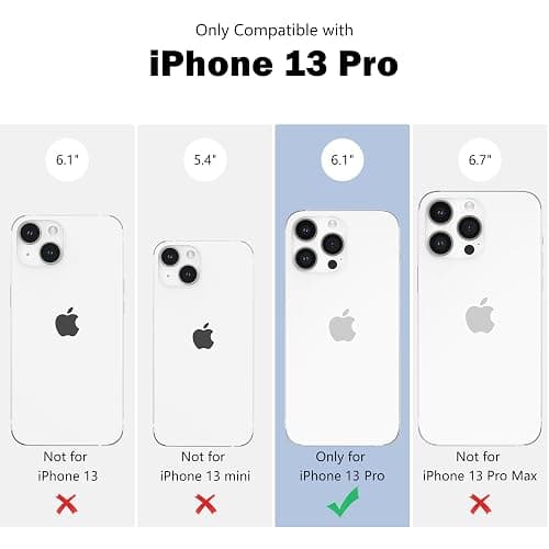 ZTOFERA Hülle für iPhone 13 Pro, Niedliche Coole Band Schleife Weiches Silikon Handyhülle, Schlank Leichte Stoßfest Bumper Schutzhülle für iPhone 13 Pro 6,1"- Beige thumbnail 2