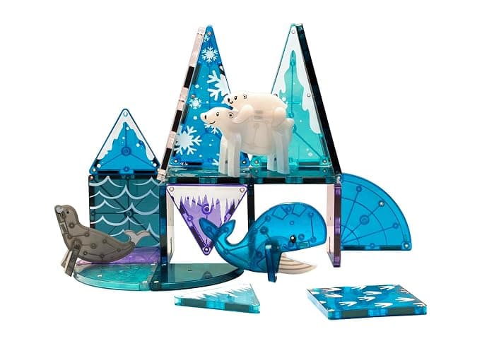 MAGNA-TILES Arctic Animals 25-Piece Magnetic Construction Set, The ORIGINAL Magnetic Building Brand thumbnail 6