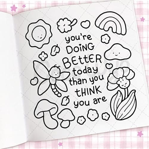 Cozy Vibes: A cozy and comfy colouring book for all ages (Coco Wyo) thumbnail 3