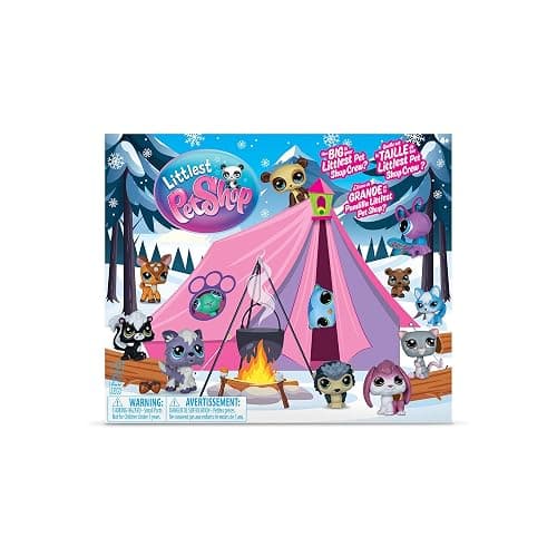 Littlest Pet Shop - Cozy Campfire Play Pack - Series 4 - Gen 7 Authentic LPS Bobble Head Toy Figure, Collectible Toy Animal, Ages 4+ thumbnail 4