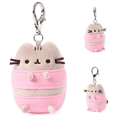 GUND Pusheen Tropical Vacation 3-Inch Surprise Plush (UNbox 1 of 8 Styles) | Blind Bag Mystery Unboxing Inspires Fun Beach Roleplay Adventures; Includes One Random 3.5-Inch Stuffed Keychain Bag Charm thumbnail 6