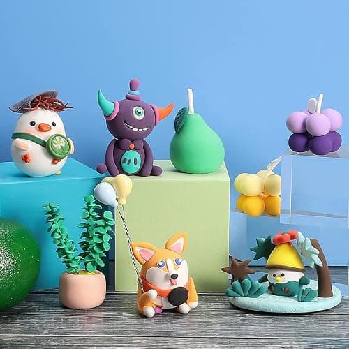 CiaraQ Modeling Clay Kit - 36 Colors Air Dry Ultra Light Clay, Safe & Non-Toxic, Great Gift for Kids. thumbnail 6