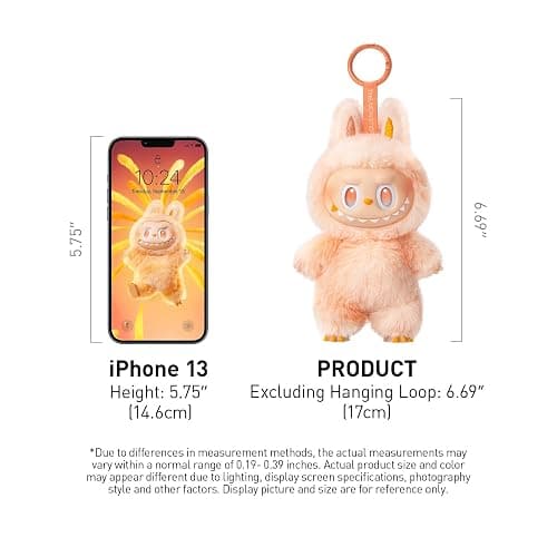 POP MART THE Monsters LABUBU Big into Energy Vinyl Plush Pendant Blind Box | LABUBU Doll, Blind Box Figures, Plush Keychain, Bag Charms, Random Design Collectible Tie Dye Toys, Single Box thumbnail 3