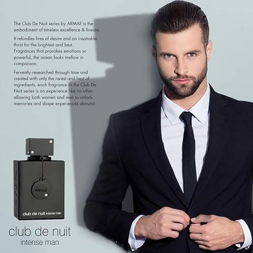 ARMAF club de nuit intense Man EDT Men New in Box, Black , 3.6 Fl Oz thumbnail 4
