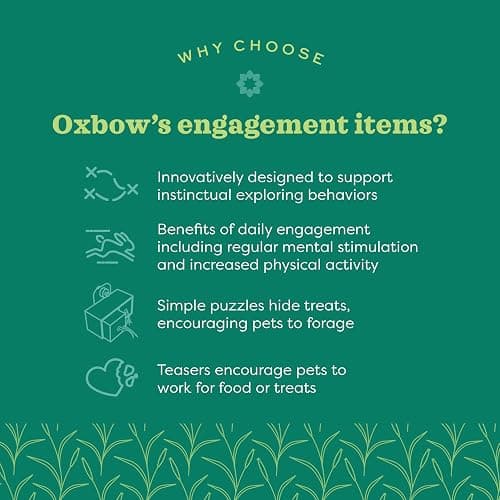 Oxbow Play Wall, Rabbit & Guinea Pig Toys, Guinea Pig Accessories, Small | Woven Play Wall For Rabbits, Guinea Pigs, Hamsters, Chinchillas & Rats, Bunny Enrichment Toys, Guinea Pig Enrichment thumbnail 5