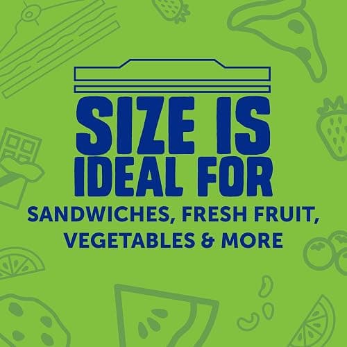 Ziploc Sandwich Bags for On-the-Go Freshness, Grip 'n Seal Technology for Easier Grip, Open and Close, 180 Count thumbnail 7