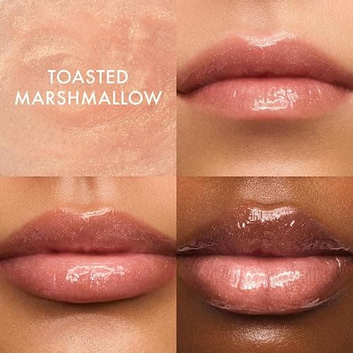Summer Fridays Lip Butter Balm - Moisturizing Lip Gloss for Instant Shine + Sheer Color - With Nourishing Shea Butter - Everyday Makeup + Skin Care Summer Essentials - Toasted Marshmallow (.5 Oz) thumbnail 2