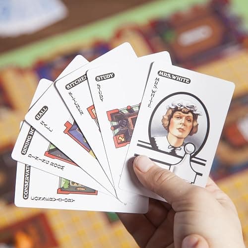 Hasbro Gaming Retro Series Clue 1986 Edition Board Game, Classic Mystery Game for Kids, Family Board Games for 3-6 Players, Ages 8+ (Amazon Exclusive) thumbnail 7