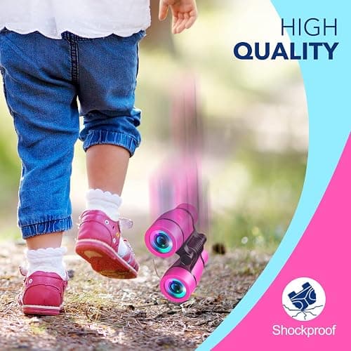 Toys for 3-7 Year Old Girls: LET'S GO! Binoculars for Kids Bird Watching|Camping 4 5 6 7 8 Year Old Girl Boy Christmas Halloween Birthday Gifts Outdoor Toy for Kid Ages 4-6 Toddler Gift Stuffers thumbnail 5