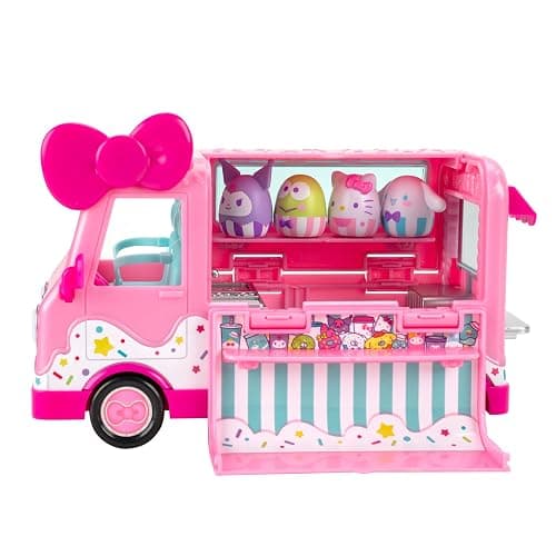 Squish-a-longs Hello Kitty and Friends Hello Kitty Cafe Truck Playset thumbnail 5