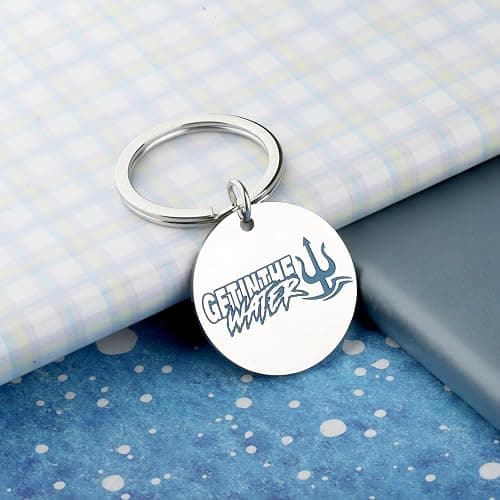 FAADBUK Odysseas Inspired Gift The Saga Lover Gift Get In The Water Keychain for Musical Fan thumbnail 5