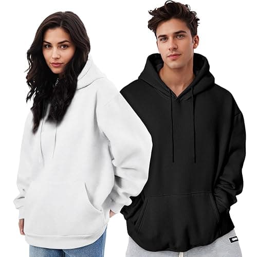 JMIERR Mens Casual Cotton Hooded Collar Drawstring Hoodies Pullover Sweatshirts Casual Long Sleeve Shirts thumbnail 4