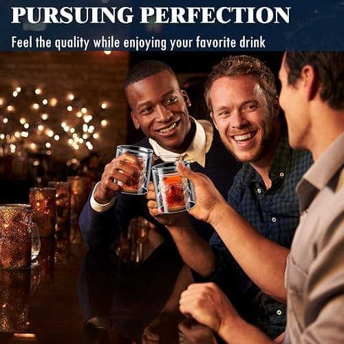 Creative Whisky Sobriety Glasses, Whiskey Carafe, Flask Carafe for Wine, vodka, Scotch, Bourbon, Liquor - 150ml Gifts for Men, 2 pcs thumbnail 7