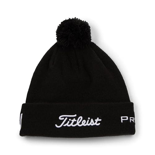 Titleist Tour Pom Pom Golf Winter Beanie - Image 1