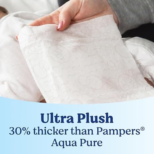 Huggies Skin Essentials Baby Wipes, 99% Water, 10 Packs, 560 Wipes thumbnail 4