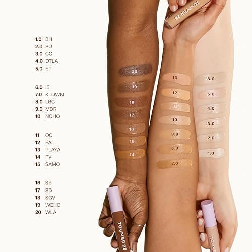 Tower 28 Swipe Serum Concealer - Hydrating Medium-Full Coverage Concealer + Under Eye Brightener - Skin Care Infused Makeup with Hyaluronic Acid + Soothing Centella - 2.0 Fair/Neutral Cool (0.22 oz) thumbnail 4