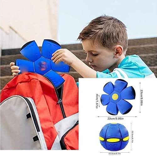 mcgotasy Magic Meta Ball, Magic Bouncing Ball, Children's Bouncing Balls, Magic Metaball, Magic Flying Saucer, Bouncy Balls, Parent-Child Interaction (4PCS, Lights) thumbnail 7