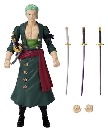 ANIME HEROES - One Piece - Roronoa Zoro Action Figure | One Piece 6 Inch Action Figure Anime Heroes - Roronoa Zoro - Image 1