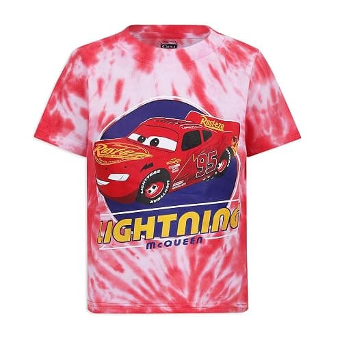 Disney Cars Boys 3 Pack Short Sleeve T-Shirt for Toddler and Big Kids thumbnail 6