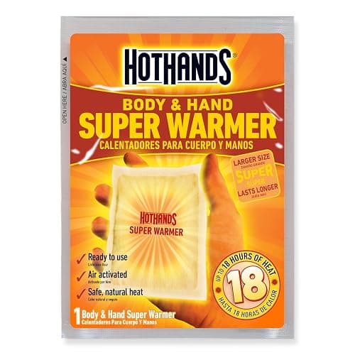HotHands Body & Hand Super Warmers - Long Lasting Natural Odorless Air Activated Warmers - Up to 18 Hours of Heat - 3 Individual Warmers thumbnail 6