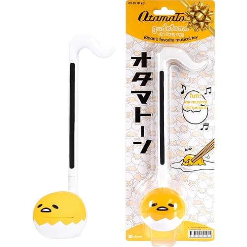 Otamatone Japanese Electronic Musical Instrument Portable Music Synthesizer (Official Licensed Sanrio Gudetama) Maywa Denki Studio Award Winning, Educational Fun Gift for Children Teen Adults - Image 1