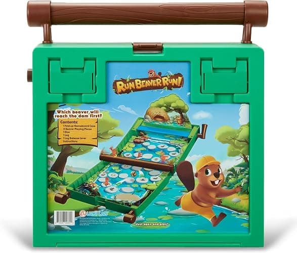 Run Beaver Run Family Board Game for Kids Ages 5+ thumbnail 5