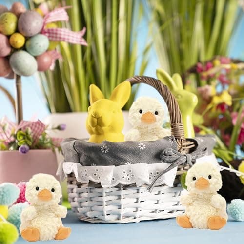 PSFXBM Duck Teddy, Duck Plush Toy, Stuffed Animal Toy, Cute Ducks Soft Plush Animal Doll, Warm Ducks Gifts For Kids, Kids Birthday, Children's Day, Excellent Gift (Yellow) thumbnail 2