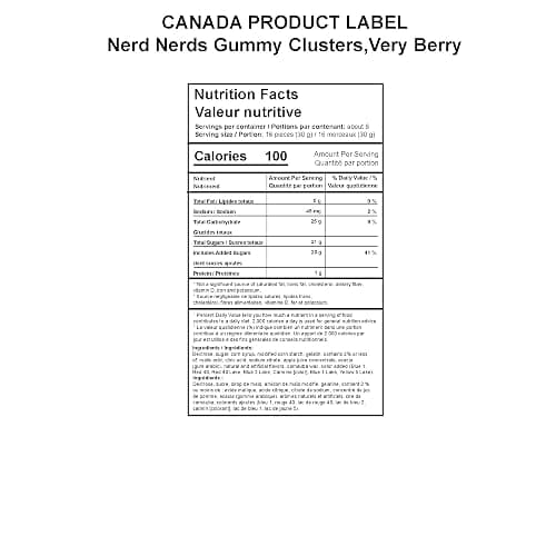 Nerd Nerds Gummy Clusters,Very Berry,8oz thumbnail 5