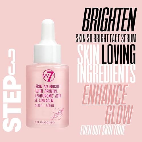 W7 Self Care Skincare Set | Face Cleanser, Toner, Serum, Moisturiser & Lip Mask | Complete Daily Face Routine | Full Size, Long Lasting Products to Use at Home thumbnail 4