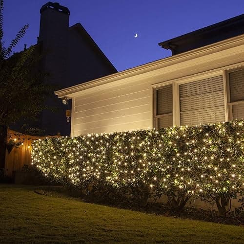 Lighting EVER Fairy Lights Plug in, 33ft 100 LED String Lights with Switch | Warm White 3000K, Thin Copper Wire, Waterproof, Steady-on, Indoor Outdoor, 4.5V thumbnail 9