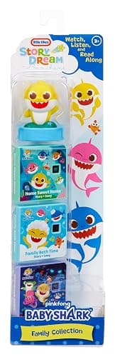 Little Tikes Story Dream Machine Baby Shark Family Collection, Storytime, Books, Audio Play Character, Gift and Toy for Toddlers and Kids Girls Boys Ages 3+ Years thumbnail 5