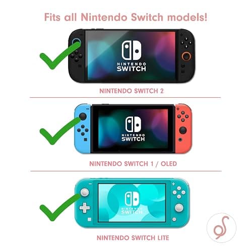 Sonix x Monchhichi Carrying Case for Nintendo Switch 2, Switch 1, Lite, OLED, Protective Travel Case with Game Cartridge Storage | Monchhichi Red Dot thumbnail 7