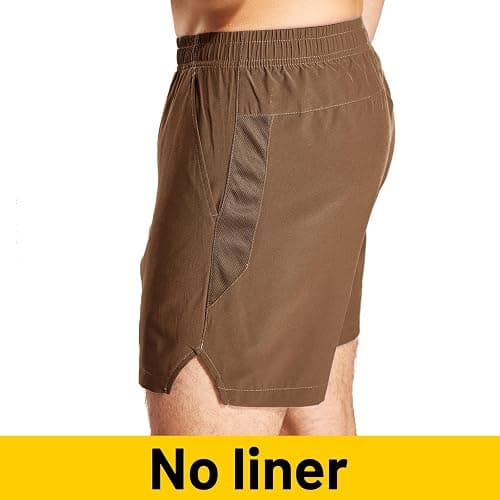 MIER Men's 5 Inch Inseam Running Shorts, Quick-Dry with Pockets | Workout, Athletic, Lightweight Breathable Fabric, Soft Elastic Waist, Inner Drawstring, Side Split, Machine Washable thumbnail 6