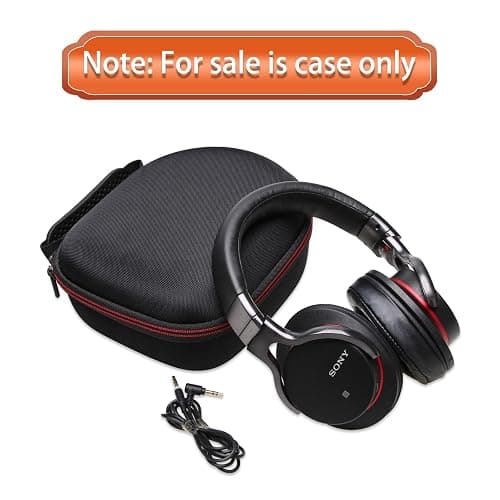 Headphone Headset Case Compatible with JBL, Beats, Sony, Soundcore Anker, Raycon, TOZO, SteelSeries, Logitech, Jabra, Bose, Audio-Technica, Sennheiser Headphones, Black+Pink thumbnail 9