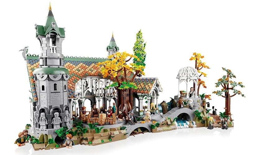 LEGO Icons The Lord of The Rings: Rivendell Building Set for Adults, Ages 18+ - LOTR Bedroom or Home Decor - Gift for Men & Women - 10316 thumbnail 4