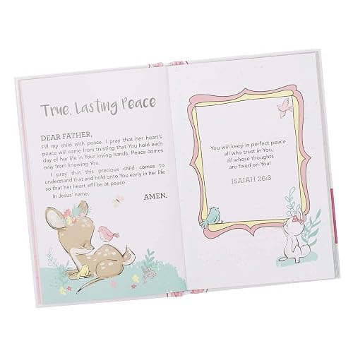 Prayers For My Baby Girl - 40 Prayers with Scripture Padded Hardcover Gift Book For Moms w/Gilt-Edge Pages thumbnail 5