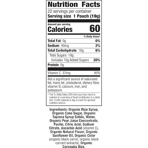 Annie's Organic Bunny Fruit Flavored Snacks, Summer Strawberry, Gluten Free, Value Pack, 22 Pouches, 15.4 oz thumbnail 2