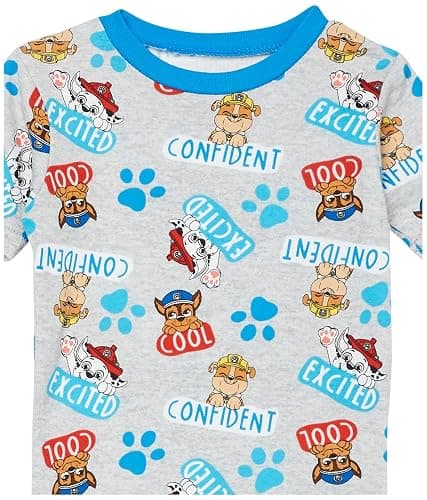 Nickelodeon Boys' Paw Patrol 6-piece Snug-fit Cotton Pajama Set, Soft & Cute for Kids thumbnail 8