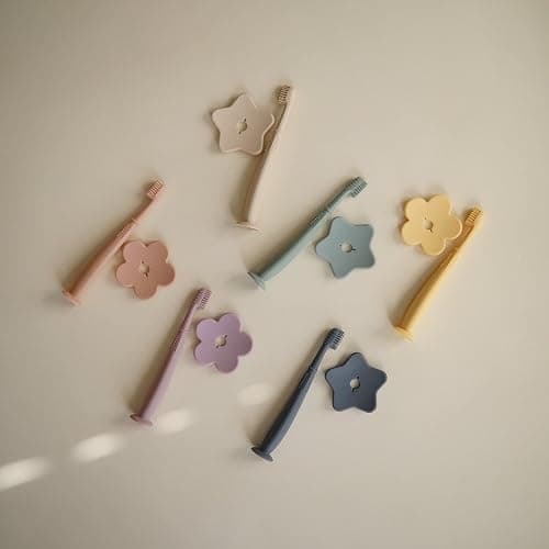 mushie Star Toddler Training Toothbrush (Shifting Sand) - Star (Shifting Sand) thumbnail 5