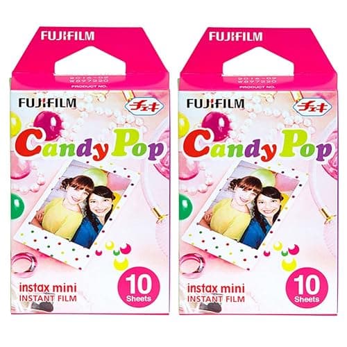 Fujifilm Instax Candy Pop Instant Film 2 Pack for Mini 8 Cameras 20 Sheets - Image 1