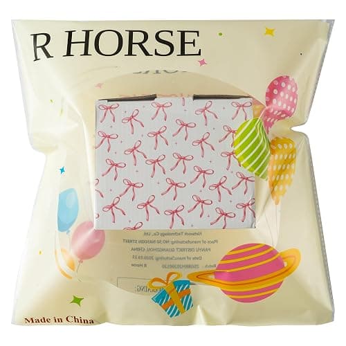 R HORSE Pink Bow Coffee Cup - 11.2oz Watercolor Ceramic Coffee Mug, Cute Tea Milk Cup for Office and Home, Aesthetic Christmas Birthday Gifts for Girls Teens Women Friends Mom thumbnail 7