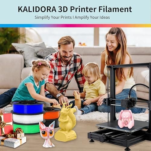 PLA+3D Printer Filament 1.75mm Bundle, Individually Vacuum Packed, Multicolor Dimensional Accuracy +/- 0.02mm, 0.25kg per Spool, 16 Pack, 4kg Total thumbnail 6