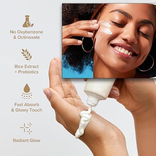 Relief Sun Organic Korean sunscreen SPF50+, PA++++ Riceand Probiotics | Korean Skin Care Solution for All Skin TypesNourishing Skin Protection and UV Def thumbnail 2
