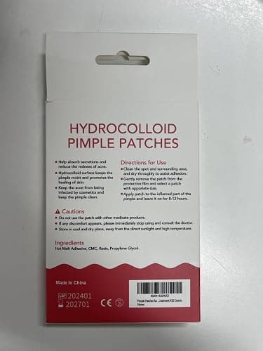 AcneGo 432 Counts Pimple Patches for Face, Hydrocolloid Acne Patches Zit Patches for Face Acne Spot Treatment Patch Cystic Acne Treatment Stickers Blemish Hydrocolloid Patches for all Skin Type thumbnail 8