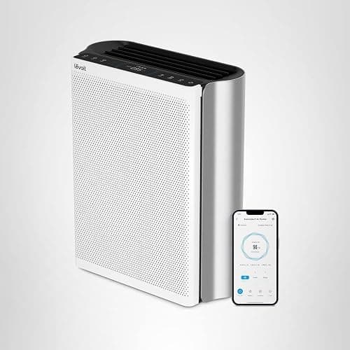 LEVOIT Air Purifiers for Home Large Room with 3-Channel Air Quality Monitor, Washable Pre-Filter, AHAM VERIFIDE, HEPA Sleep Mode for Pet, Allergy, Smoke, Dust, Alexa Control, 2655 Ft², EverestAir-P thumbnail 12