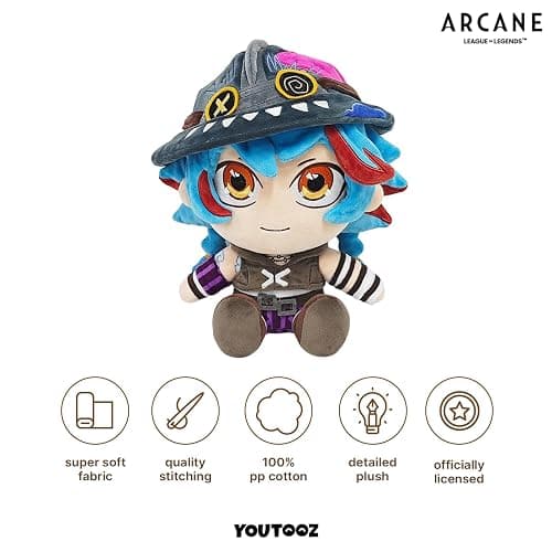 Youtooz Isha Plush 9 Inch, Official Arcane Plush Toy, Soft Collectible Isha Stuffed Figure from Arcane thumbnail 4