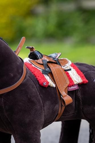 LeMieux Toy Pony Western Saddle - Educational Toy - Ages 3+ - Leather thumbnail 4